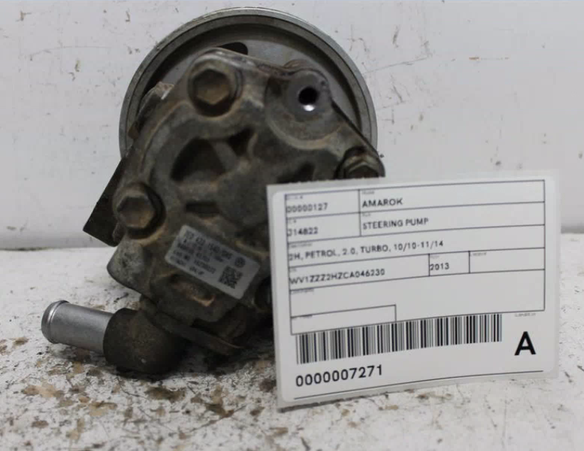 Used Volkswagen, Amarok Steering Pump 2H Petrol 2.0 Turbo 10/10 11/14 2013 – image 1 - All Good Parts