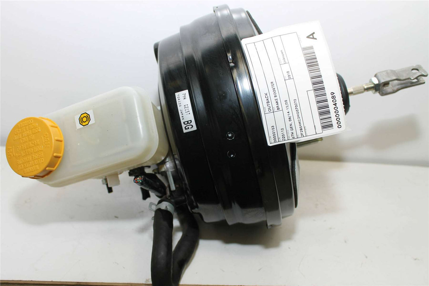 Used Subaru, Outback Brake Booster 6Th Gen 08/14 12/20 2018 – image 1 - All Good Parts