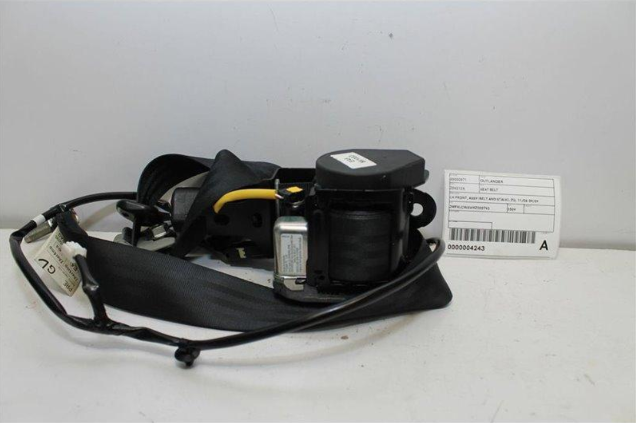 Used Mitsubishi, Outlander Seat Belt Lh Front Assy (Belt And Stalk) Zg 11/06 09/09 2009 – image 1 - All Good Parts