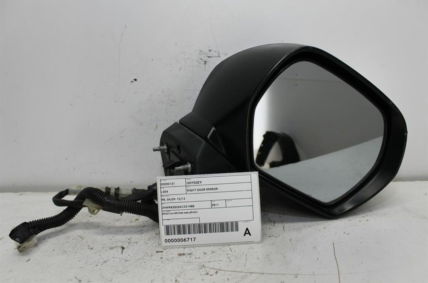 Used Honda, Odyssey Right Door Mirror Rb 04/09 12/13 2011 – image 1 - All Good Parts