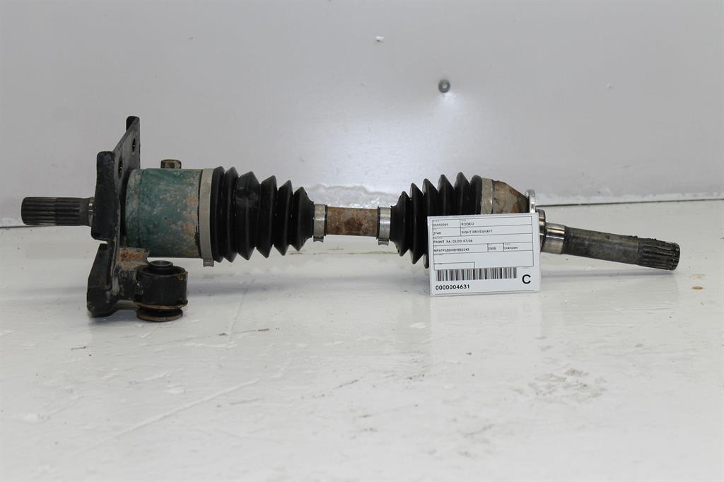 Used Holden, Rodeo Right Driveshaft Front Ra 03/03 07/08 2008 – image 1 - All Good Parts