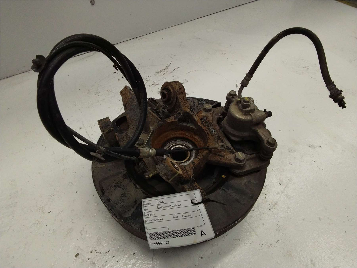 Ssangyong, Stavic Left Rear Hub Assembly 06/13 01/16