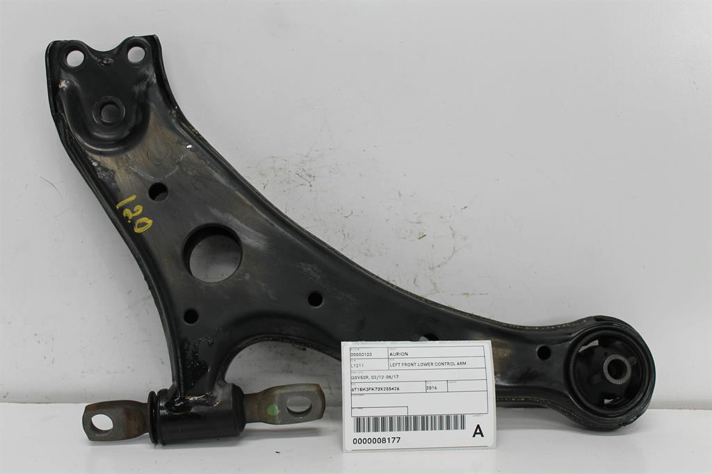 Used Toyota, Aurion Left Front Lower Control Arm Gsv50R 02/12 08/17 2016 – image 1 - All Good Parts