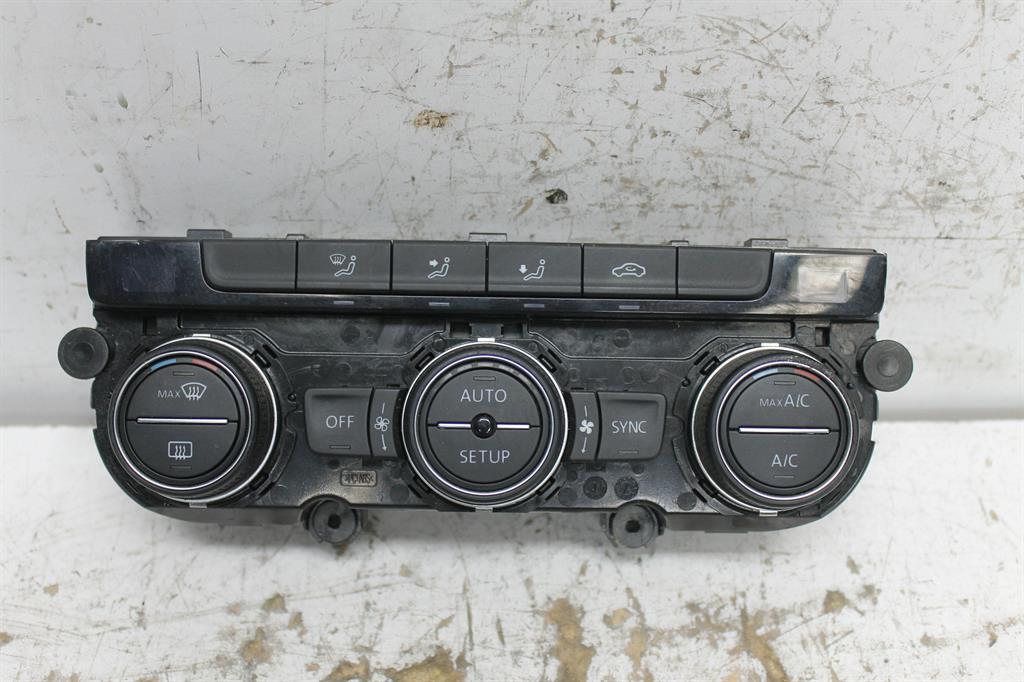 Used Volkswagen, Golf Heater/Ac Controls Gen 7 Climate Control Type Non Seat Warmer 12/12 08/20 2013 – image 1 - All Good Parts
