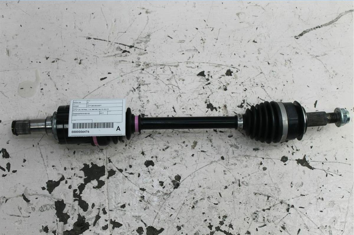 Used Mazda, 3 Left Driveshaft Auto T/M Petrol 2.0 Bm Bn 06/13 02/19 2017 – image 1 - All Good Parts