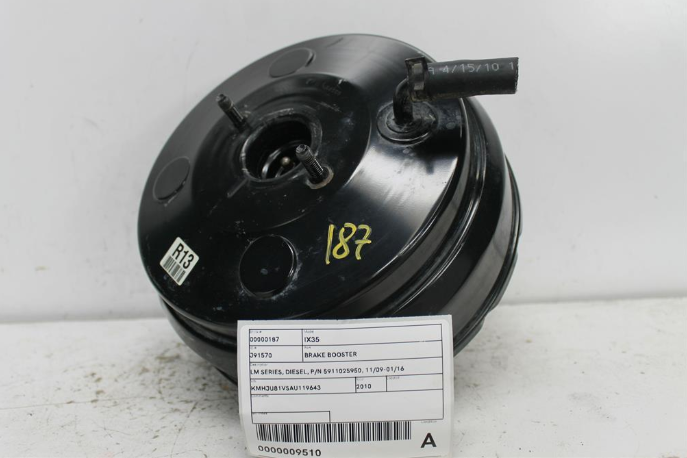 Used Hyundai, IX35 Brake Booster Lm Series Diesel P/N 591102S950 11/09 01/16 2010 – image 1 - All Good Parts