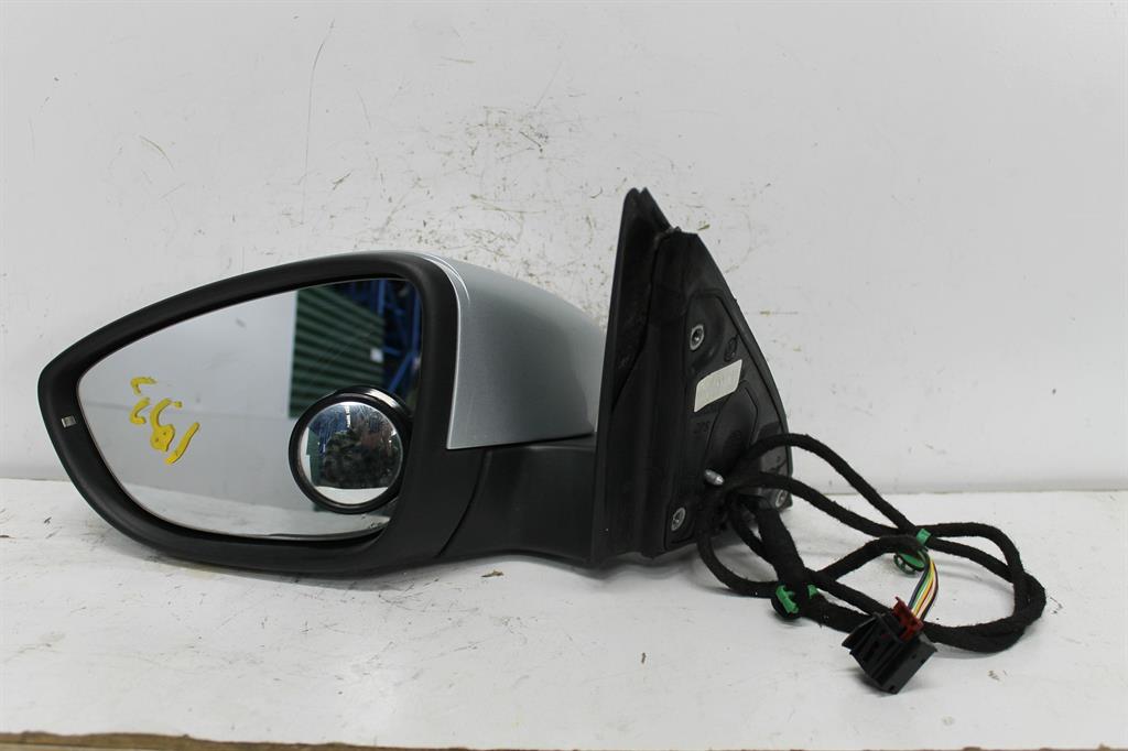 Used Volkswagen, Passat Left Door Mirror 3C/Mk6 B7 Manual Fold Non Lane Change Assist Type (6Xu/7Y0) 09/10 05/15 2014 – image 1 - All Good Parts
