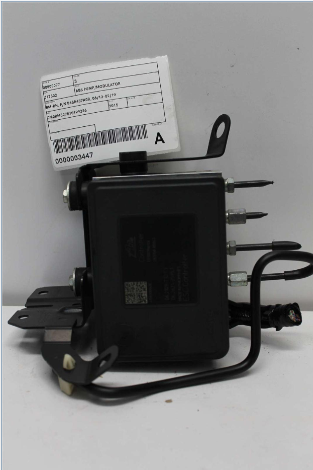 Used Mazda, 3 Abs Pump/Modulator Bm Bn P/N B45B437A0B 06/13 02/19 2015 – image 1 - All Good Parts