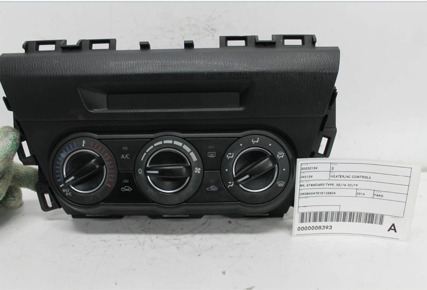 Used Mazda, 3 Heater/Ac Controls Bn Standard Type 05/16 02/19 2016 – image 1 - All Good Parts