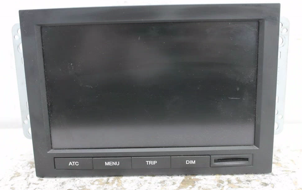Used Holden, Captiva Stereo/Head Unit Display Unit Only Sat Nav Type 3 Plug On Back Type Cg 01/11 09/15 2015 – image 1 - All Good Parts
