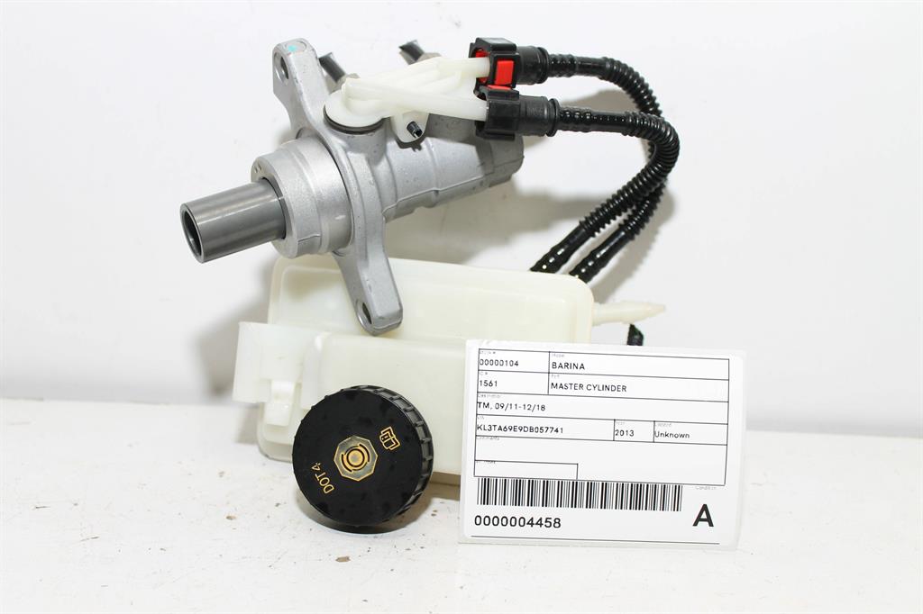Used Holden, Barina Master Cylinder Tm 09/11 12/18 2013 – image 1 - All Good Parts