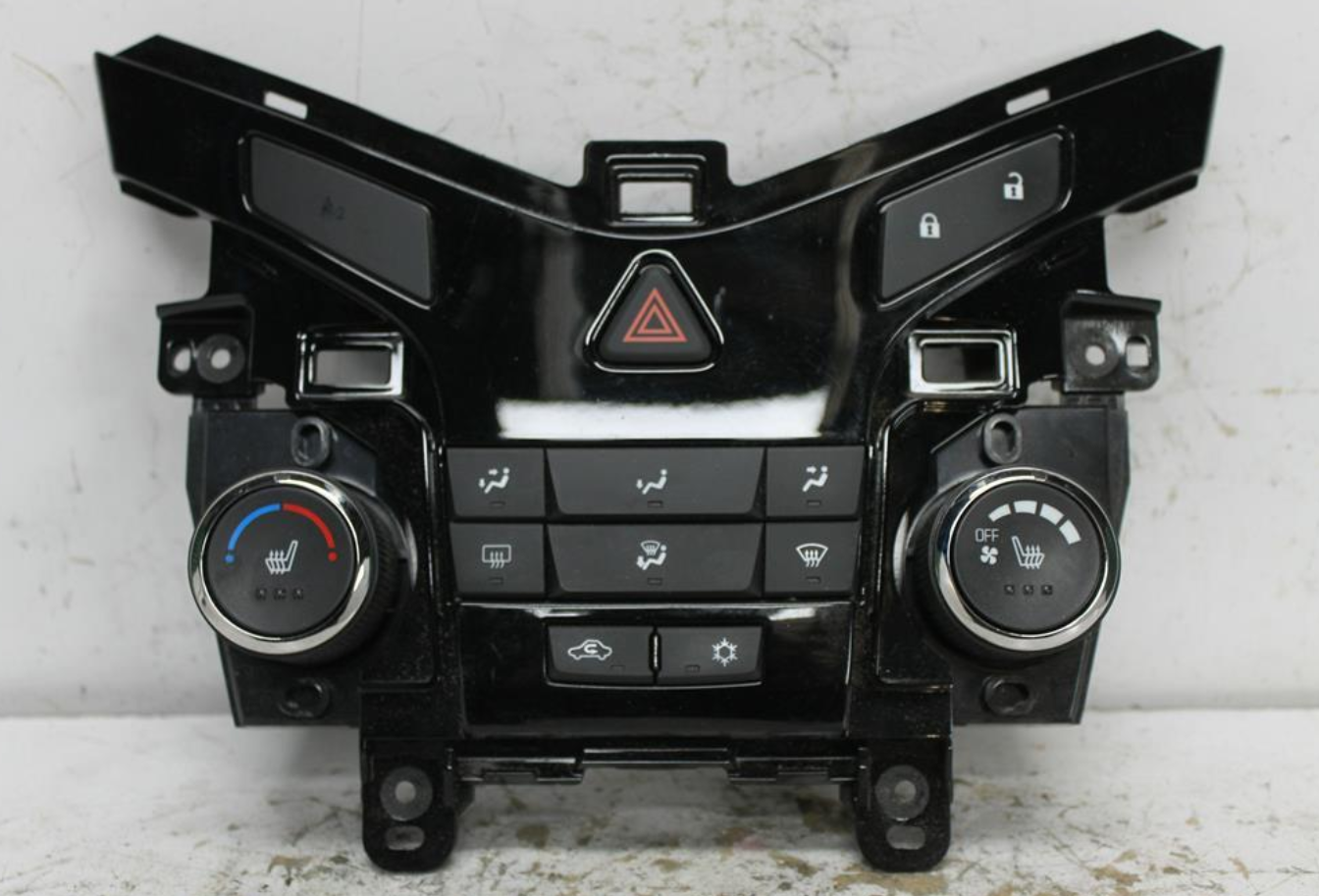 Used Holden, Cruze Heater/Ac Controls Jh Standard Type W/ Seat Warmer 03/11 01/17 2011 – image 1 - All Good Parts