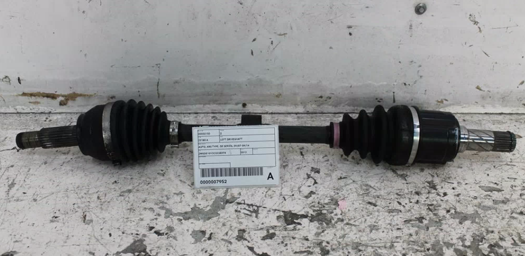 Used Mazda, 2 Left Driveshaft Auto Abs Type De Series 09/07 09/14 2012 – image 1 - All Good Parts