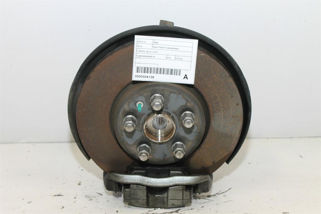 Used Holden, Trax Right Front Hub Assembly Tj Series 08/13 12/20 2014 – image 1 - All Good Parts