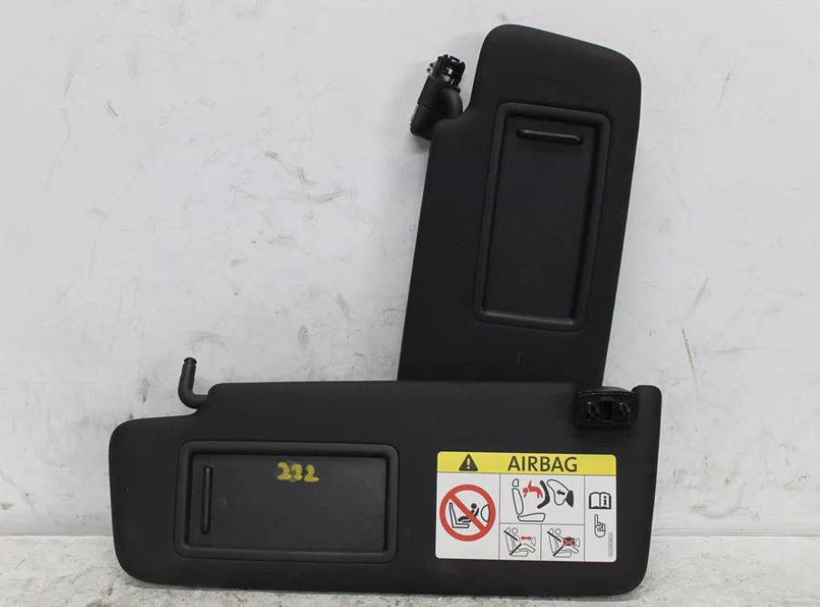 Used Skoda, Rapid Sun Visor Nh Pair Black 05/14 12/20 2016 – image 1 - All Good Parts