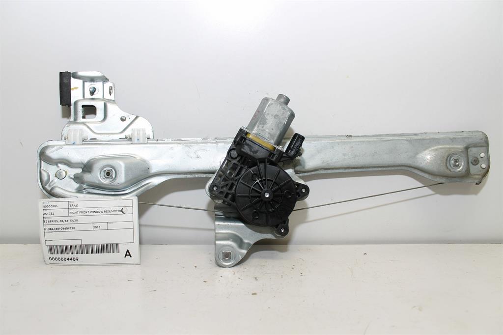 Used Holden, Trax Right Front Window Reg/Motor Tj Series 08/13 12/20 2018 – image 1 - All Good Parts