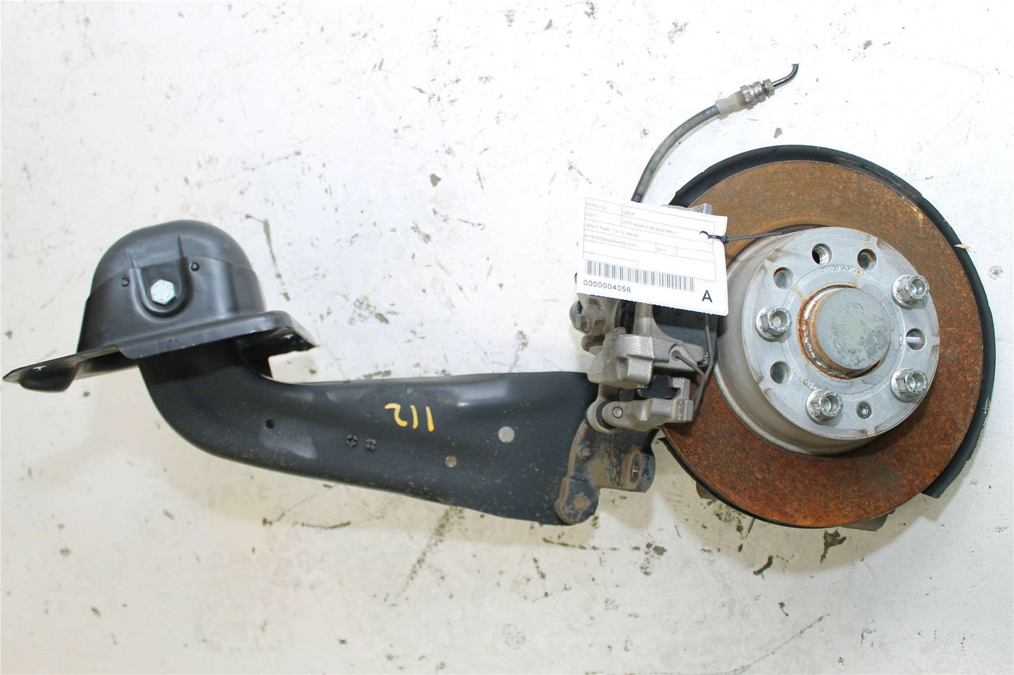 Used Volkswagen, Golf Left Rear Hub Assembly Gen 7 Fwd 12/12 08/20 2017 – image 1 - All Good Parts