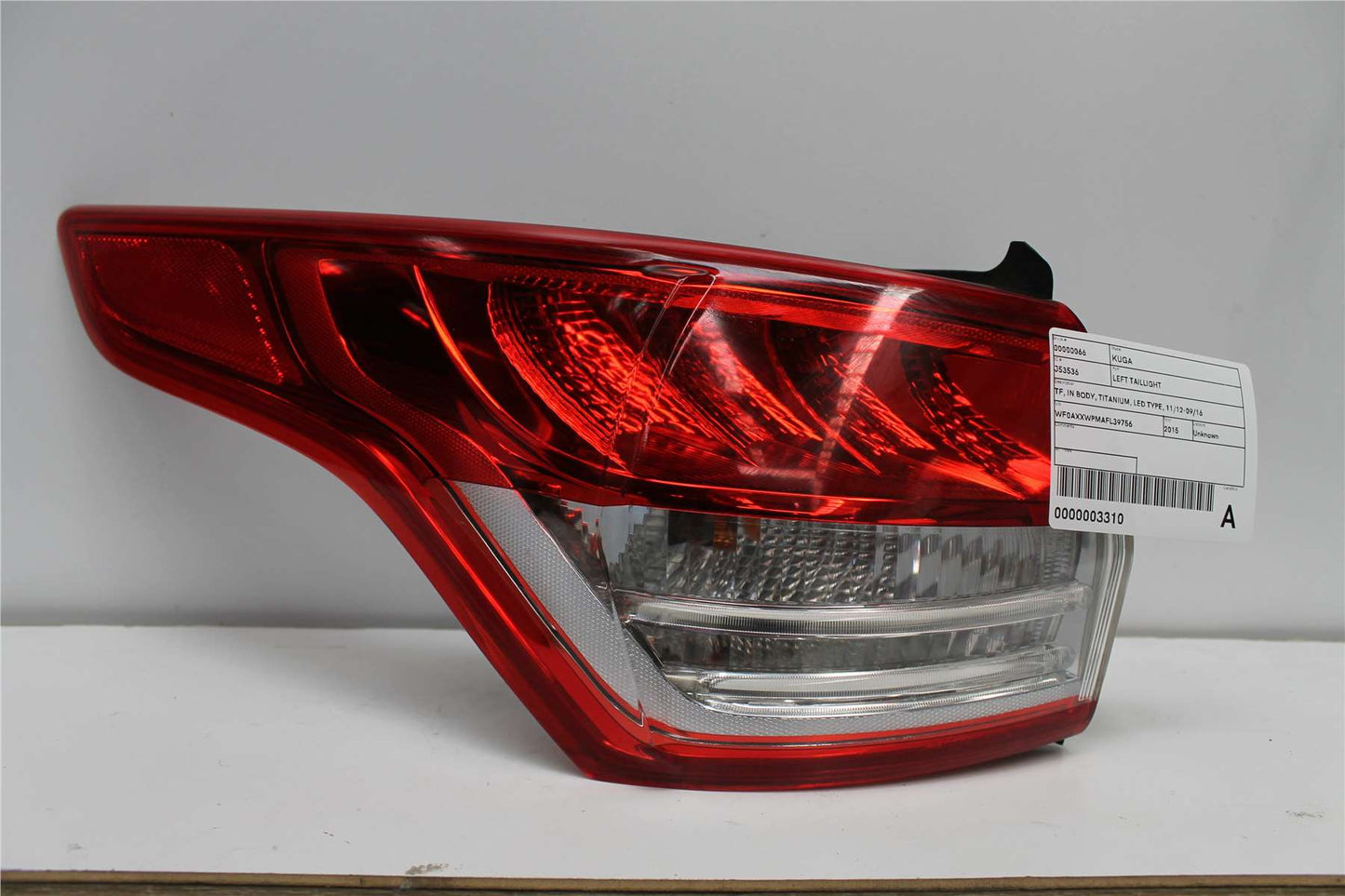 Used Ford, Kuga Left Taillight Tf In Body Titanium Led Type 11/12 09/16 2015 – image 1 - All Good Parts