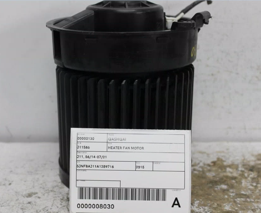 Nissan, Qashqai Heater Fan Motor J11 12/13 07/21