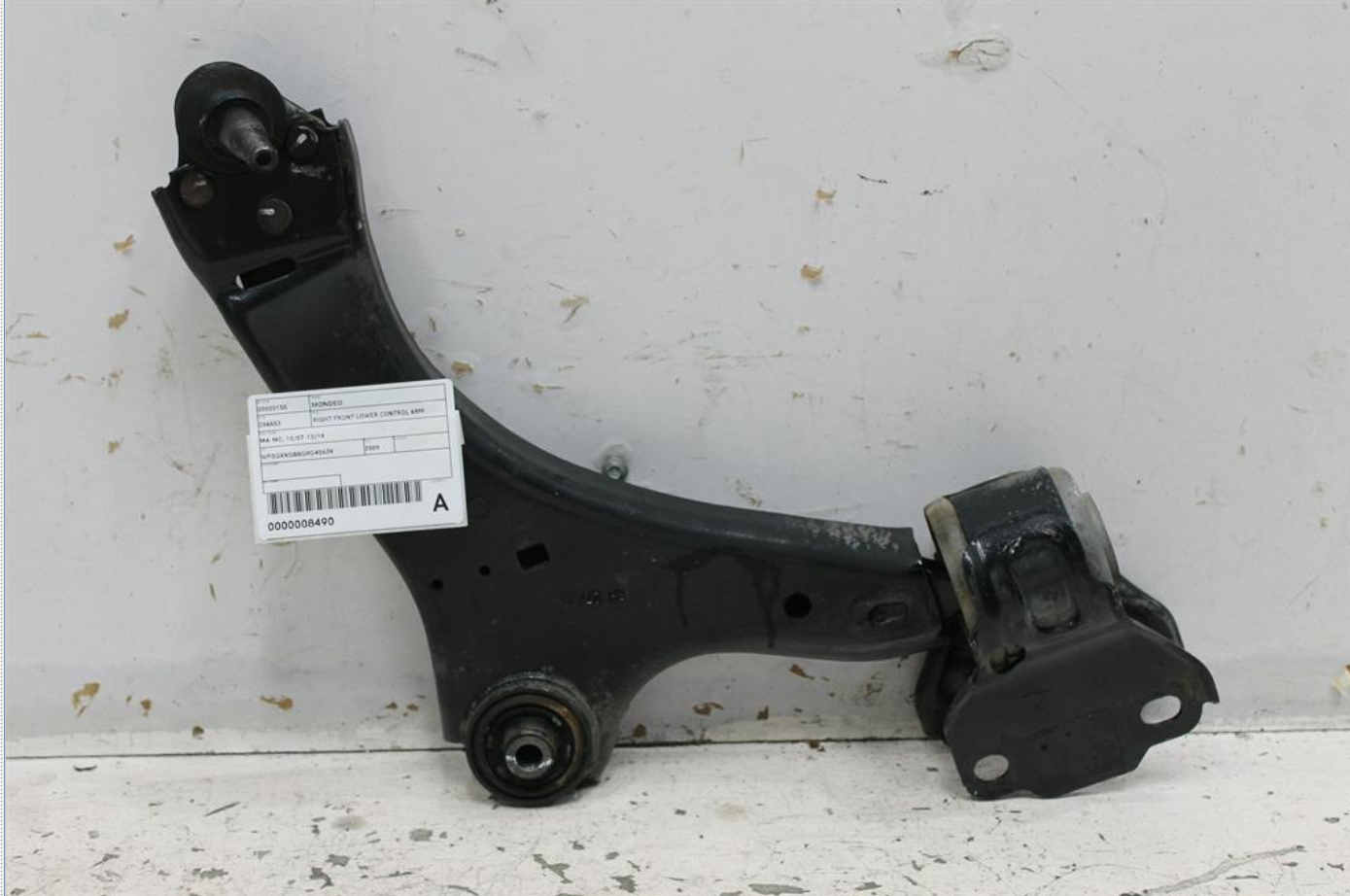 Used Ford, Mondeo Right Front Lower Control Arm Ma Mc 10/07 12/14 2009 – image 1 - All Good Parts