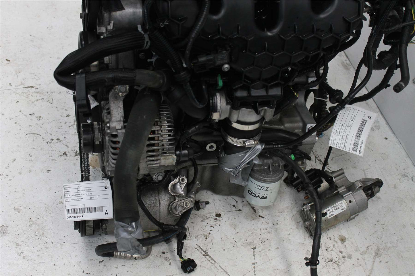 Ford, Kuga Starter Motor Petrol 2.0 Turbo Tf 11/14 09/16