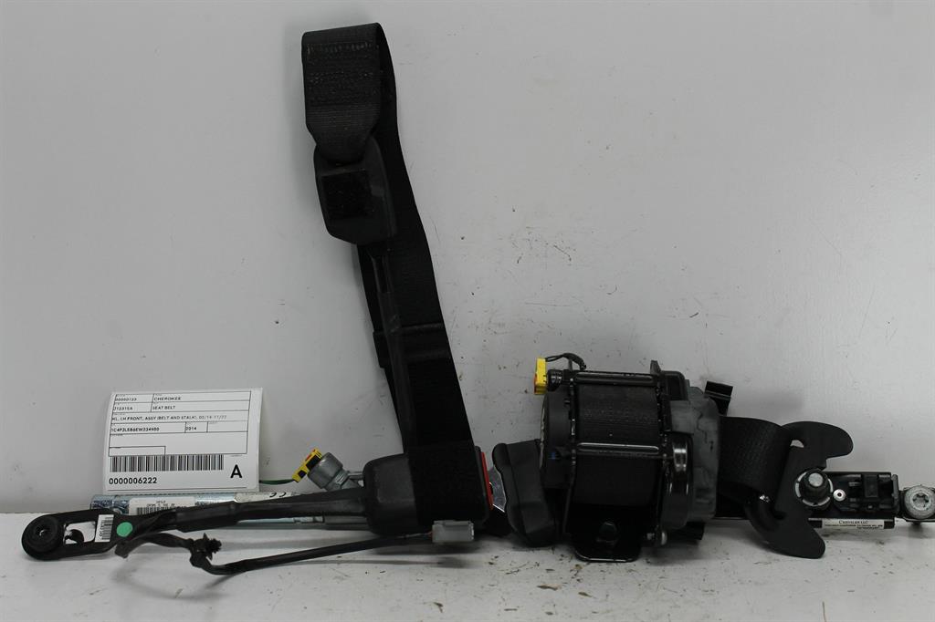 Used Jeep, Cherokee Seat Belt Kl Lh Front Assy (Belt And Stalk) 02/14 11/22 2014 – image 1 - All Good Parts