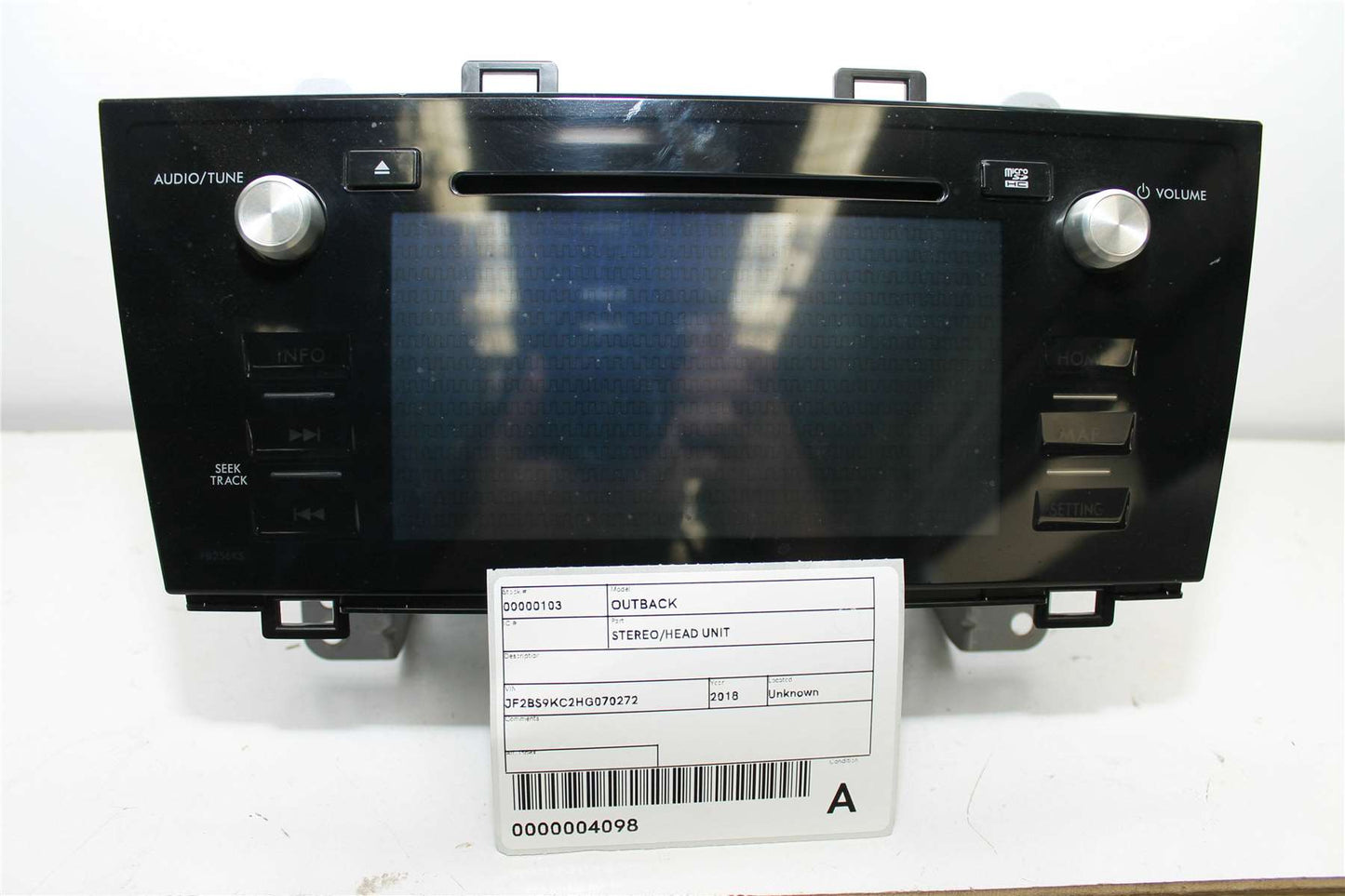 Used Subaru, Outback Stereo/Head Unit Amplifier P/N 86221Al010 6Th Gen 12/17 12/20 2018 – image 1 - All Good Parts
