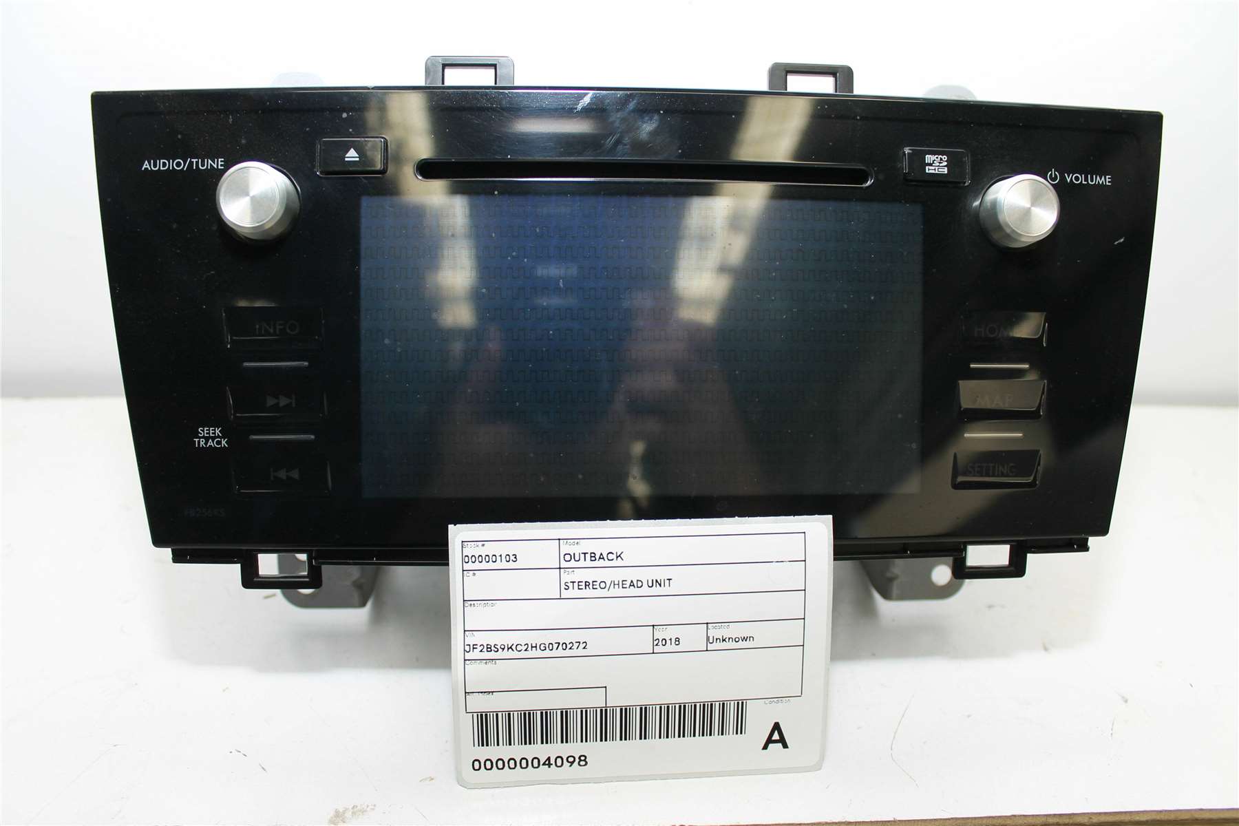 Used Subaru, Outback Stereo/Head Unit Amplifier P/N 86221Al010 6Th Gen 12/17 12/20 2018 – image 1 - All Good Parts