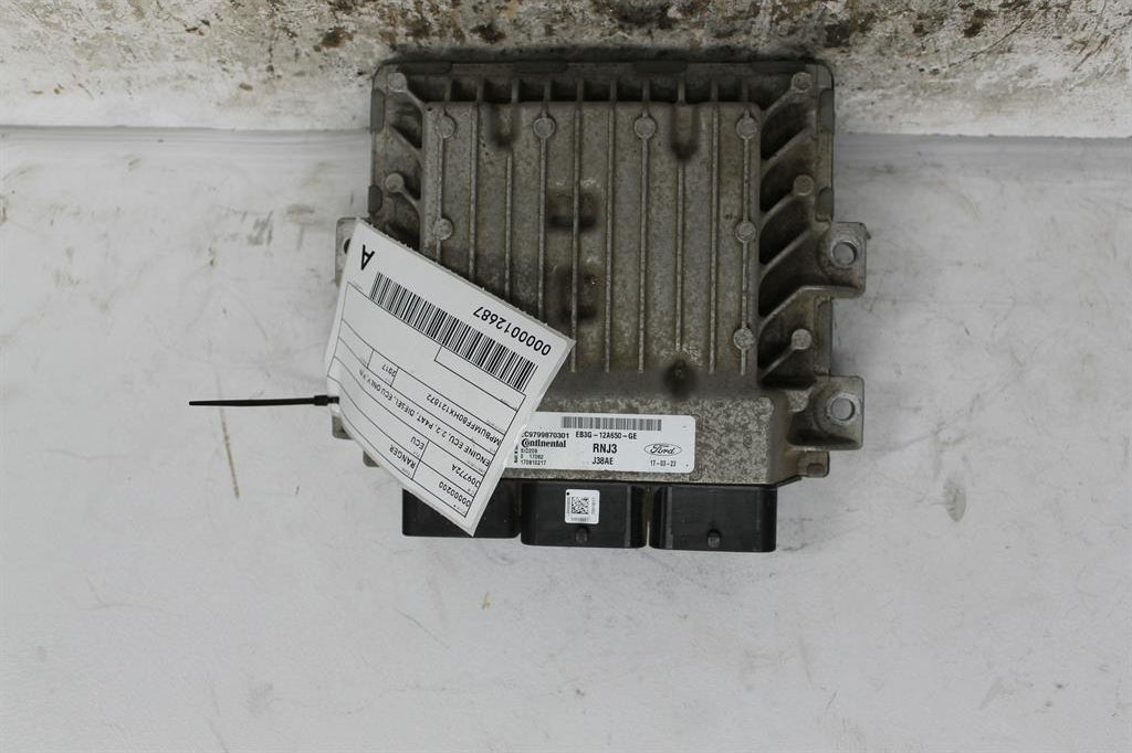 Used Ford, Ranger Ecu 2.2 P4At Diesel Ecu Only P/N Eb3G12A650Ge Px 06/15 04/22 2017 – image 1 - All Good Parts