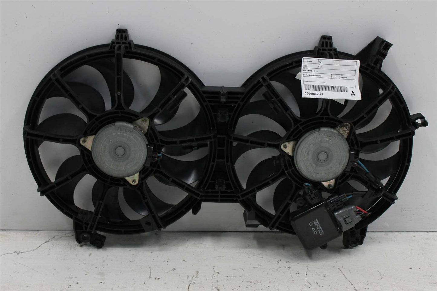 Used Infiniti, FX37 Fan S51 08/12 12/13 2013 – image 1 - All Good Parts