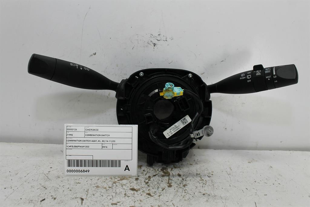 Used Jeep, Cherokee Combination Switch Combination Switch Assy Kl 02/14 11/22 2016 – image 1 - All Good Parts
