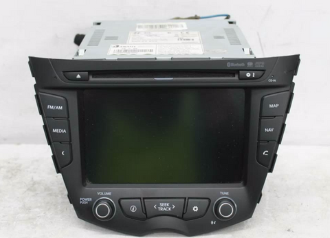 Hyundai, Veloster Stereo/Head Unit Touchscreen Gps/Navigation/Bluetooth/Mp3/Aux W/ Cd Player Fs 12/11 02/18