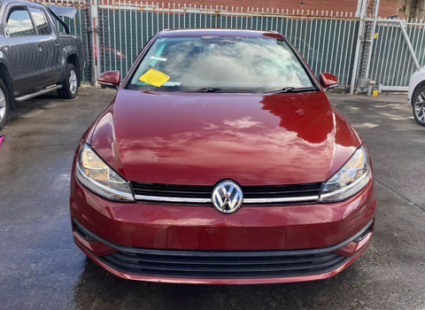 Volkswagen, Golf Right Headlamp , Gen 7, Standard/Trendline/Comfortline/Alltrack, Halogen Typρε, 03/17-08/20