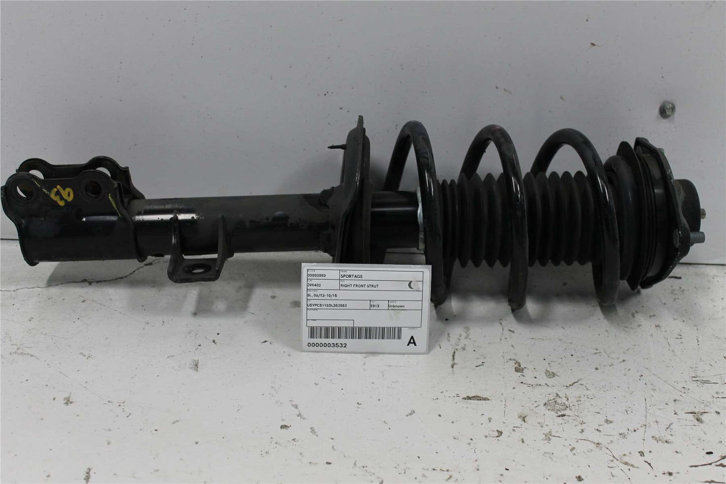 Used Kia, Sportage Right Front Strut Sl 06/13 10/15 2013 – image 1 - All Good Parts