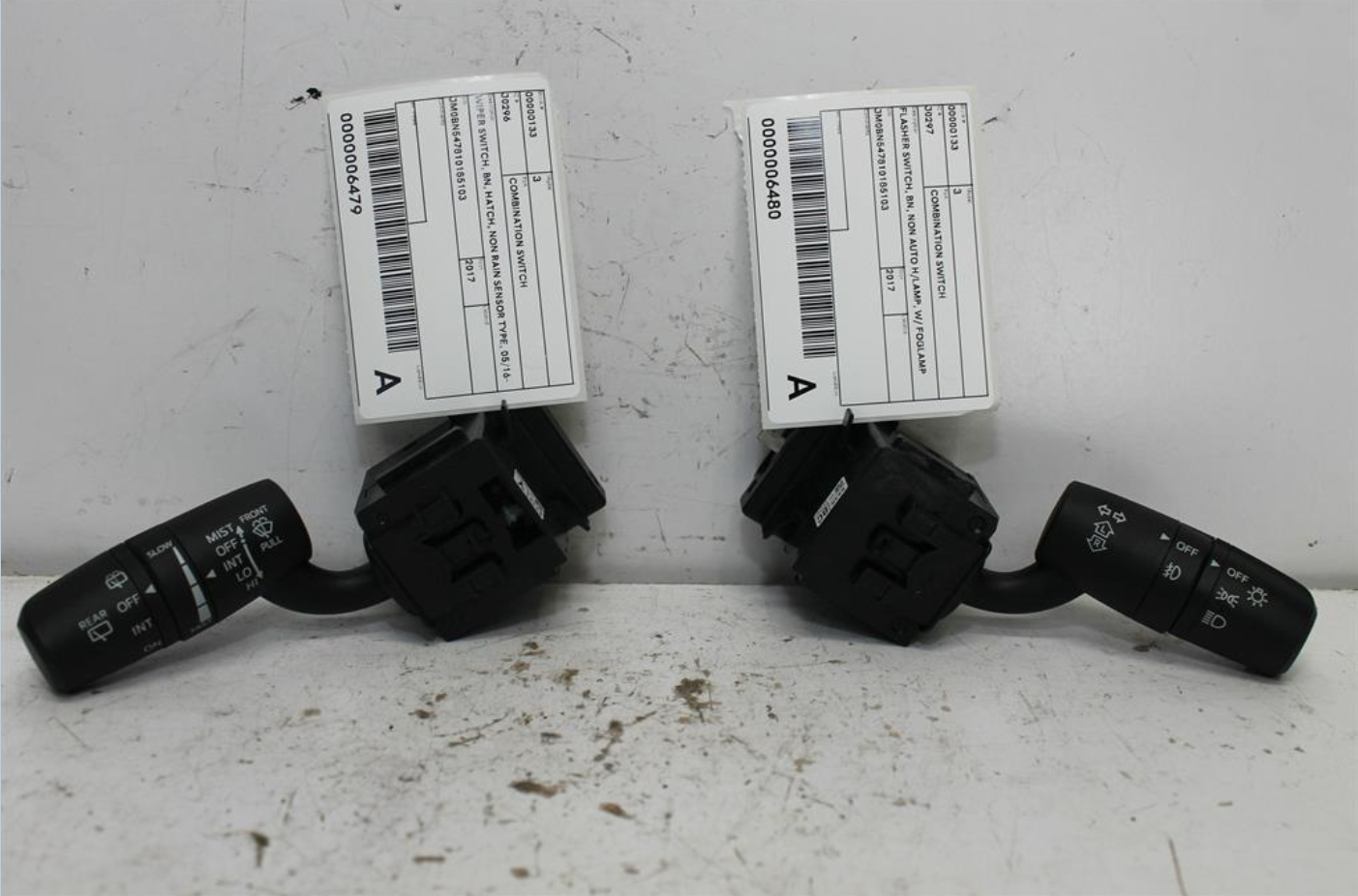 Used Mazda, 3 Combination Switch Flasher Switch Bn Non Auto H/Lamp W/ Foglamp Type 05/16 02/19 2017 – image 1 - All Good Parts