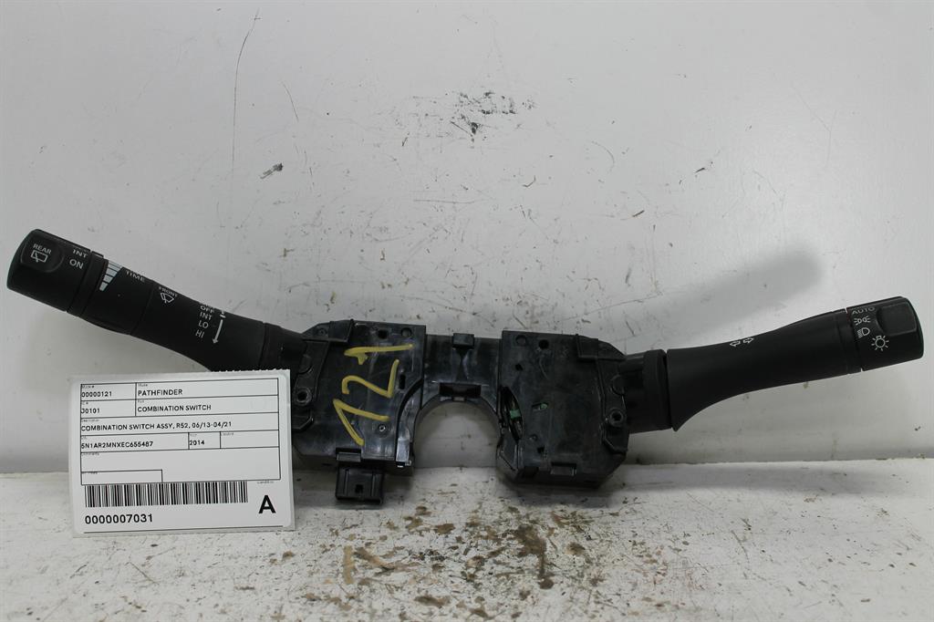 Used Nissan, Pathfinder Combination Switch Combination Switch Assy R52 06/13 04/21 2014 – image 1 - All Good Parts