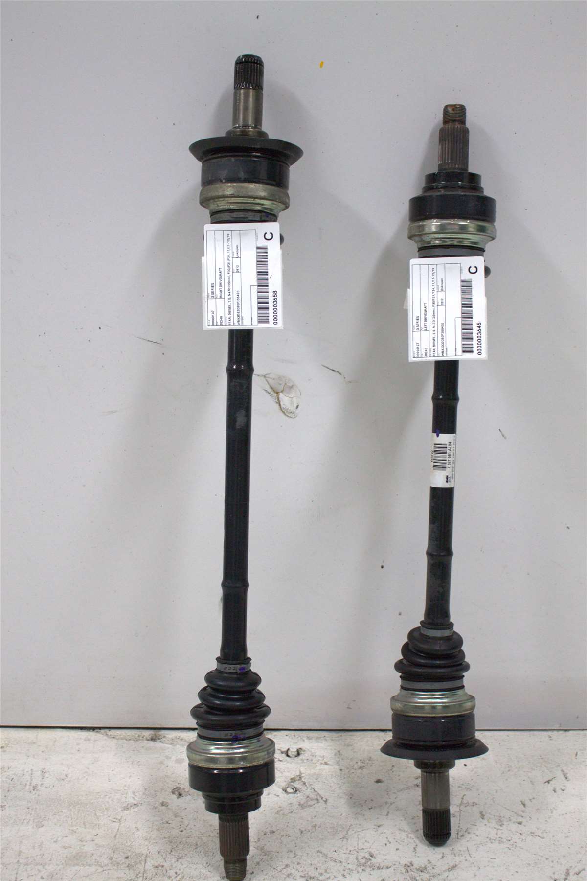 Used BMW, 3 Series Left Driveshaft Rear Diesel 2.0 N47D (25Mm) F30/F31/F34 11/11 12/19 2012 – image 1 - All Good Parts