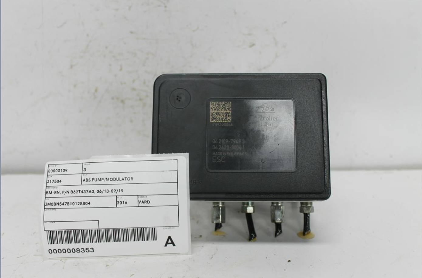 Used Mazda, 3 Abs Pump/Modulator Bm Bn P/N B62T437A0 06/13 02/19 2016 – image 1 - All Good Parts