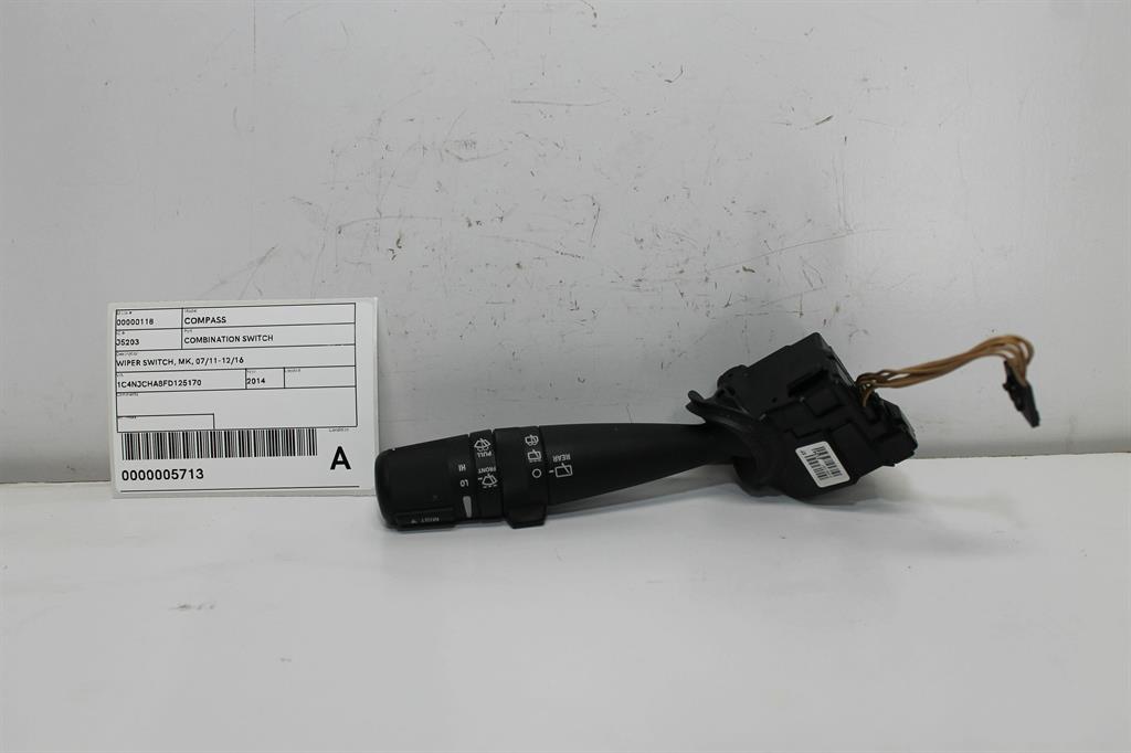 Used Jeep, Compass Combination Switch Wiper Switch Mk 07/11 12/16 2014 – image 1 - All Good Parts
