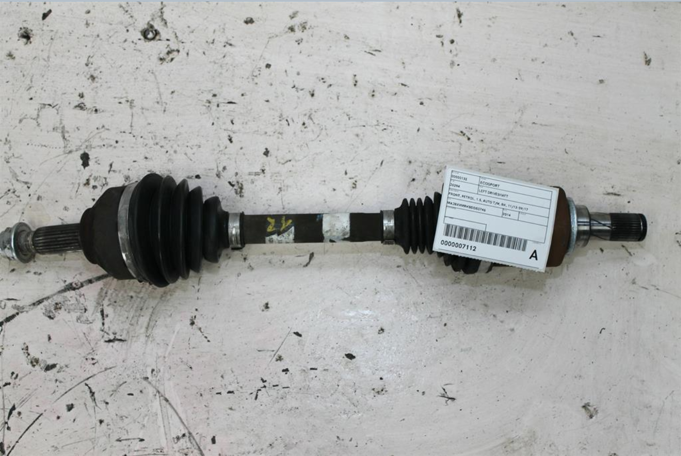 Used Ford, Ecosport Left Driveshaft Front Petrol 1.5 Auto T/M Bk 11/13 09/17 2014 – image 1 - All Good Parts