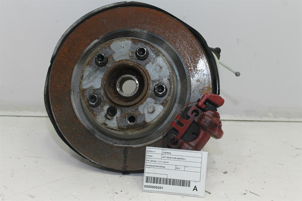 Used BMW, 3 Series Left Rear Hub Assembly F30 Sedan 11/11 02/19 2012 – image 1 - All Good Parts