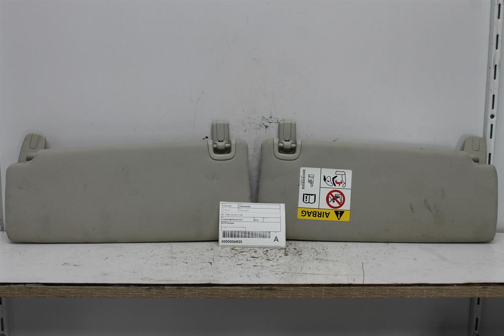 Used Jeep, Cherokee Sun Visor Kl Pair 02/14 11/22 2016 – image 1 - All Good Parts