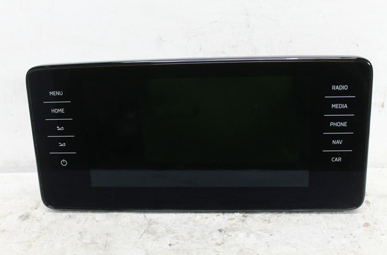 Used Skoda, Kamiq Stereo/Head Unit Display Unit 9.2 In Touchscreen W/ Sat Nav Type Nw 06/20 2020 – image 1 - All Good Parts
