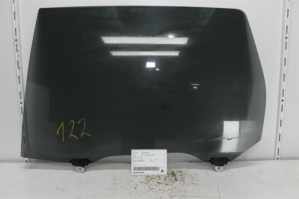 Used Mitsubishi, Outlander Left Rear Door Window Zj Zl 10/12 07/21 2014 – image 1 - All Good Parts