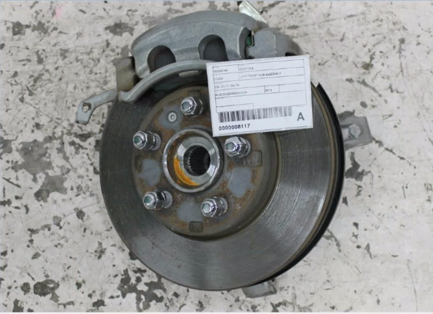 Used Holden, Captiva Left Front Hub Assembly Cg 01/11 06/18 2014 – image 1 - All Good Parts
