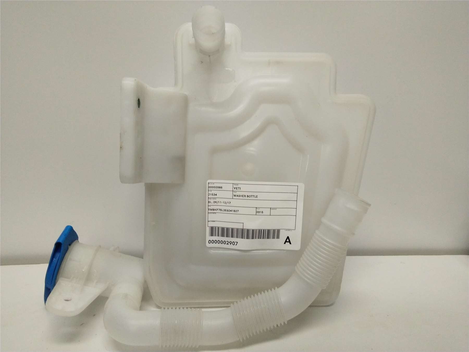Used Skoda, Yeti Washer Bottle 5L 09/11 12/17 2014 – image 1 - All Good Parts