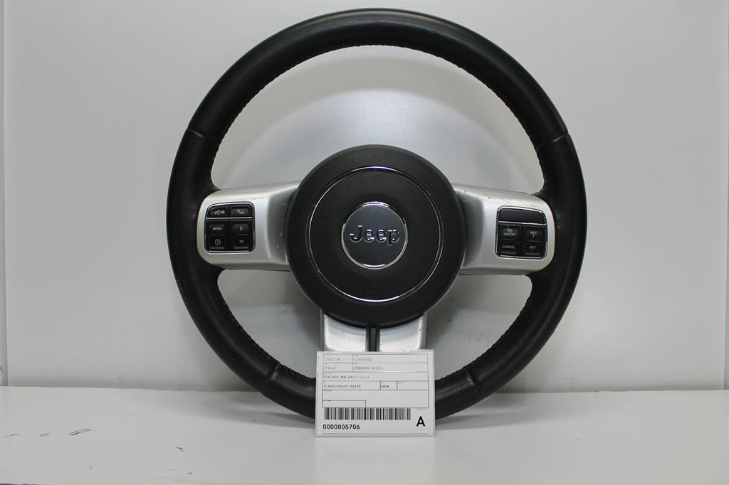 Used Jeep, Compass Steering Wheel Leather Mk 07/11 12/16 2014 – image 1 - All Good Parts