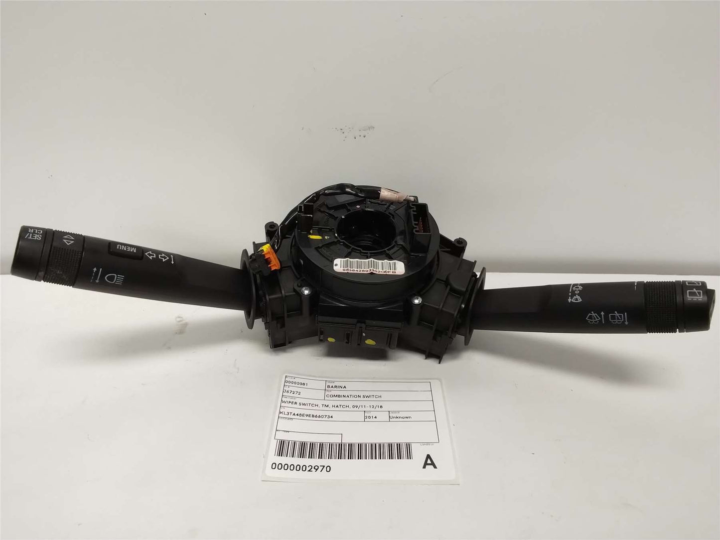 Used Holden, Barina Combination Switch Wiper Switch Tm Hatch 09/11 12/18 2014 – image 1 - All Good Parts