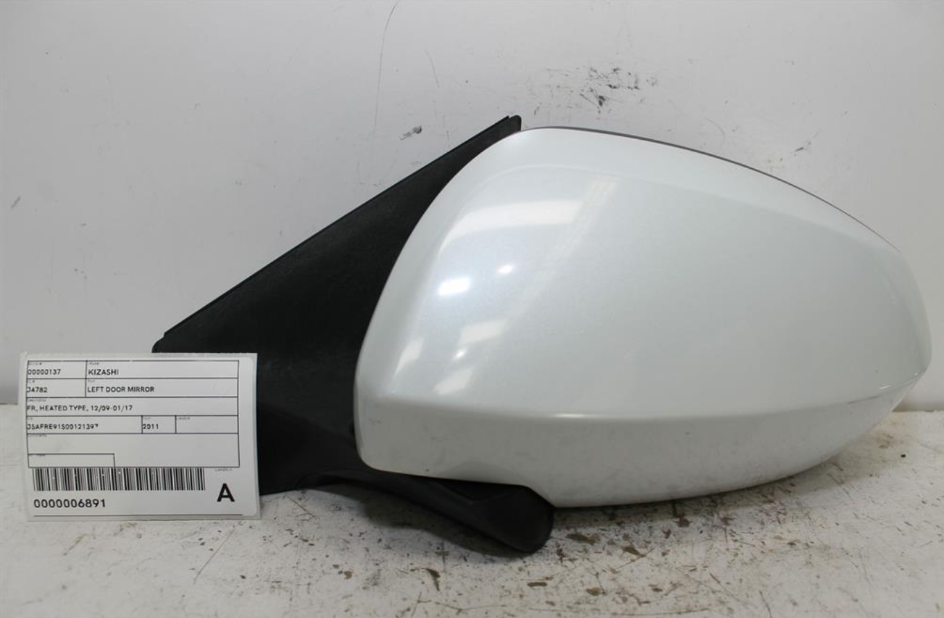 Used Suzuki, Kizashi Left Door Mirror Fr Heated Type 12/09 01/17 2011 – image 1 - All Good Parts