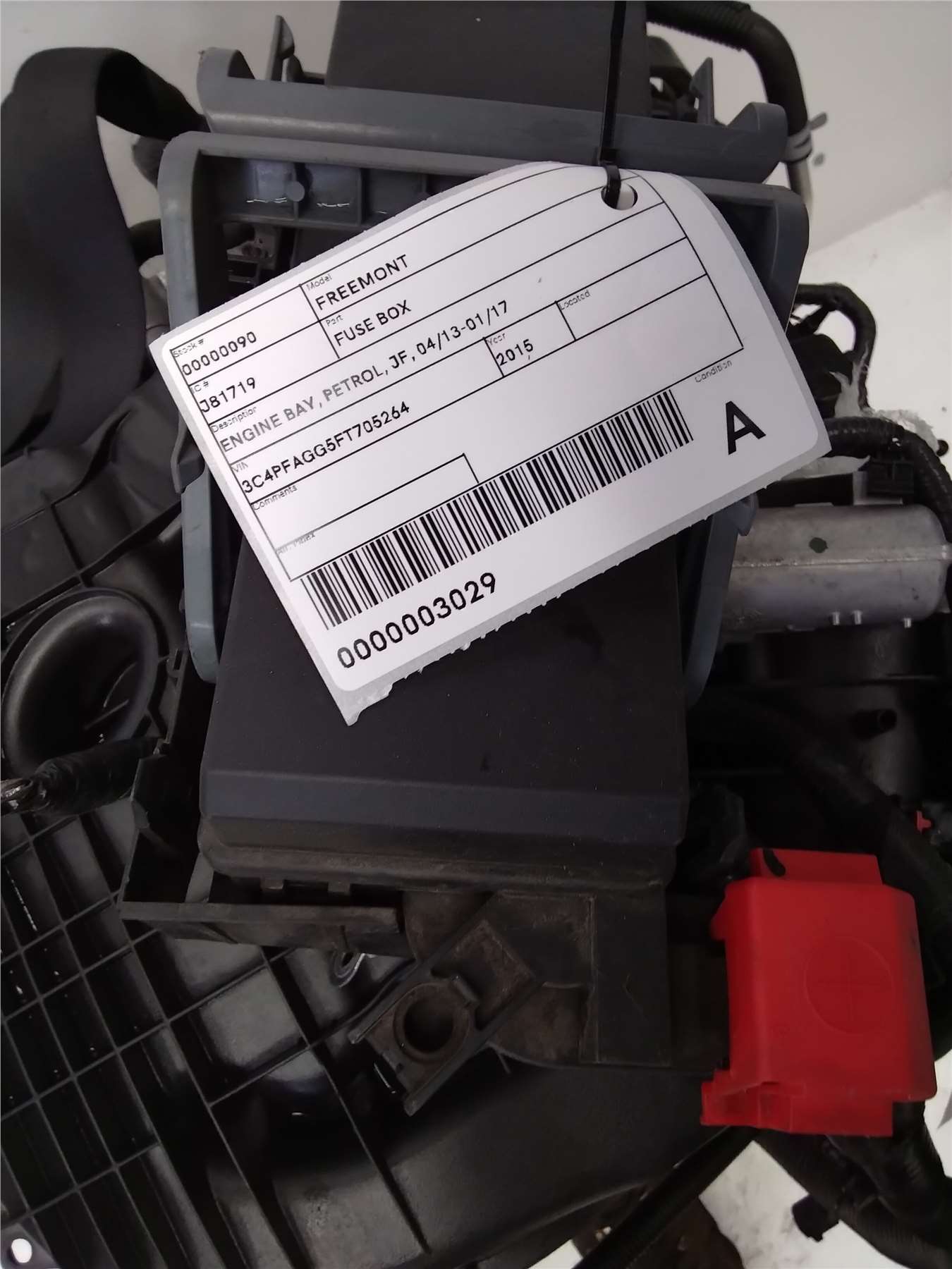 Used Fiat, Freemont Fuse Box Petrol Jf 04/13 01/17 2015 – image 1 - All Good Parts